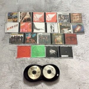 17 EMPTY Original Classic Rock CD Jewel Protective Cases w/Art-Work+ FREE BONUS
